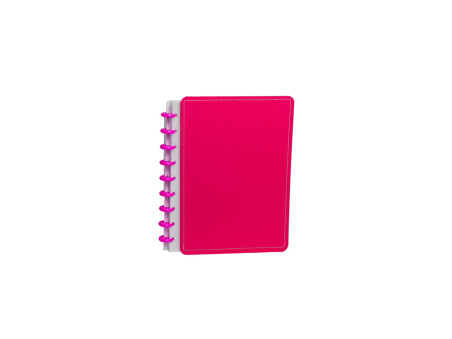CADERNO INTELIG. 80F.1M.PINK PK