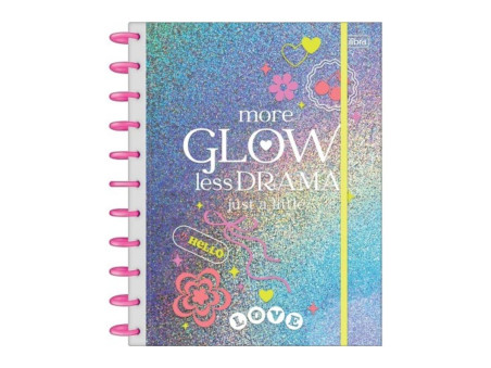 CADERNO INTELIG.160F.10M.GLOW