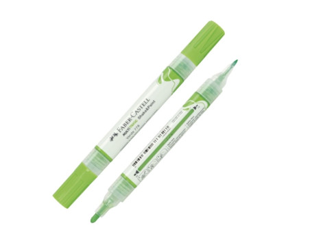 CANETA MULTIMARK SHAKE VERDE 2 PONTAS