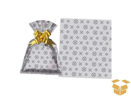 ENVELOPE 20X29 PRATA SILVER-636 C/50