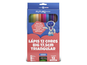 LAPIS COR JUMBO 12 CORES...