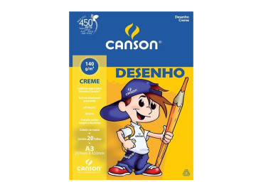 BLOCO DESENHO A3 BRANCO...