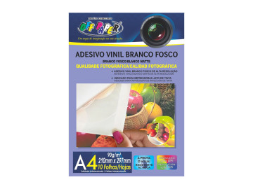 VINIL BRANCO ADESIVO...