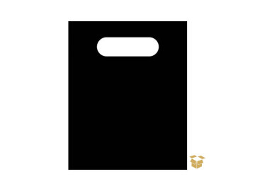 SACOLA 15X20 PRETA BOCA...