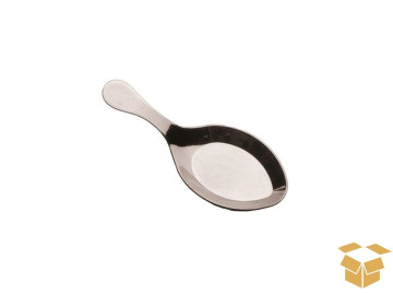 COLHER PLAST.PRATA MINI C/12