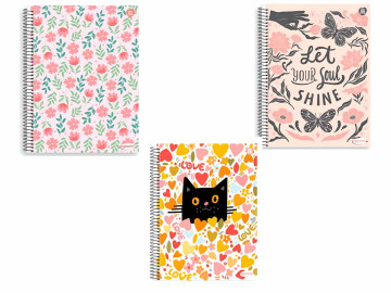 CADERNO UNIV.160F.10M.BOM +...