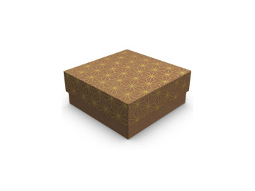 CX.10X10X04 KRAFT C/OURO...