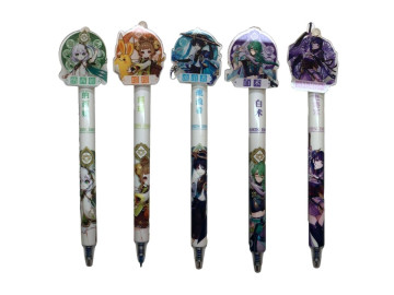 CANETA APAGAVEL GEL ANIME...